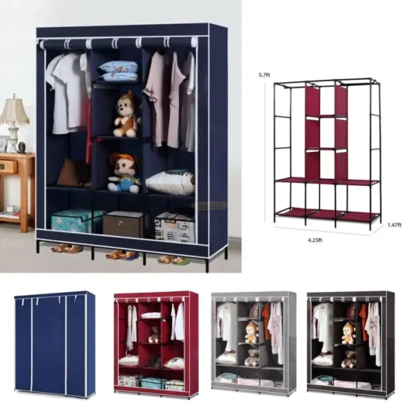3 Door Wardrobe - Image 3