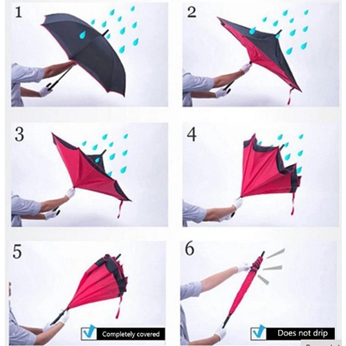 Car Reverse Umbrella - Image 2