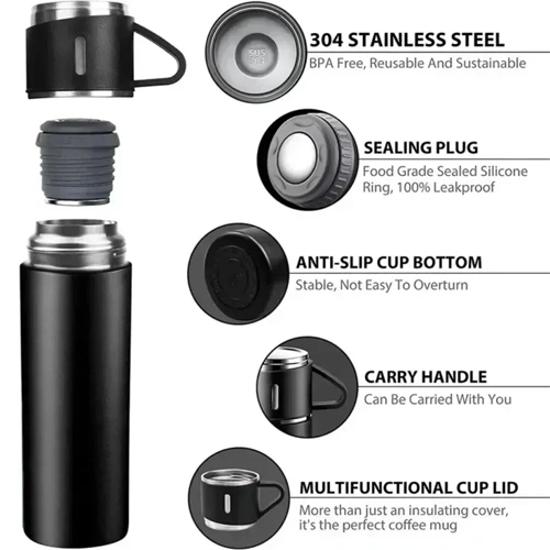 Vacuum Flask Set 500ml - Image 5