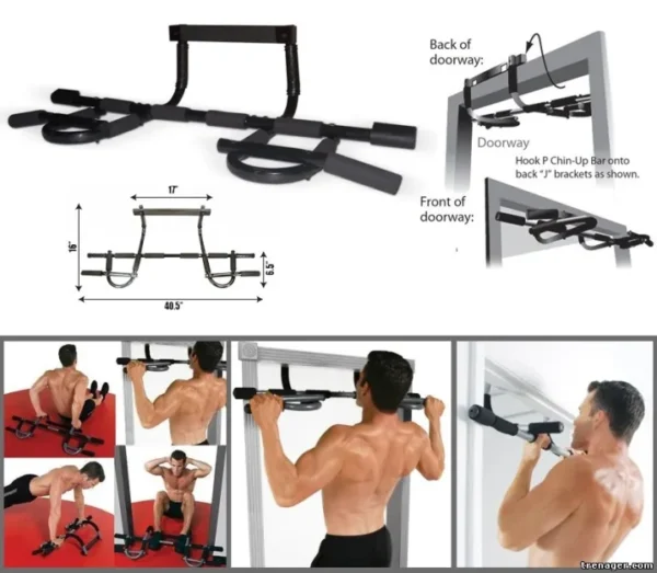 Iron Gym Total Upper Body Workout Bar - Image 3