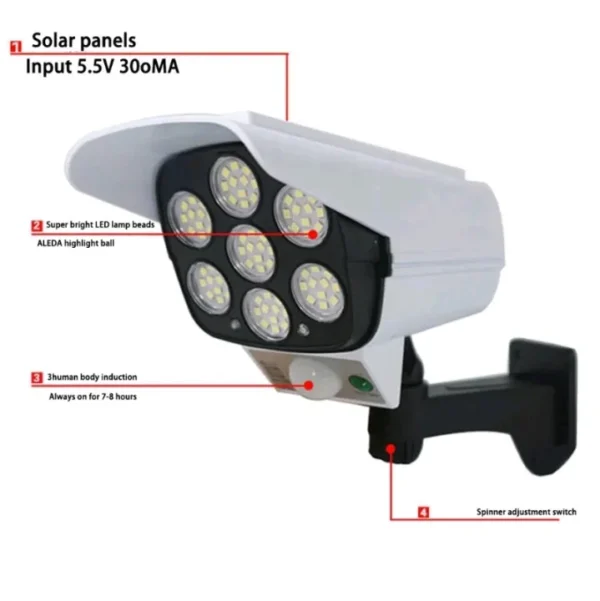 CCTV High powered Solar led lights - Image 5
