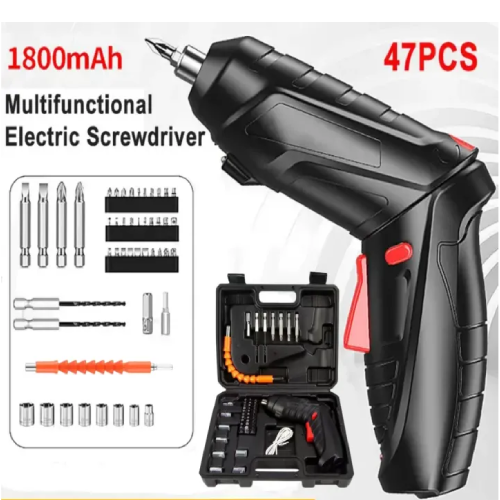 47 pcs Cordless Screwdriver Set