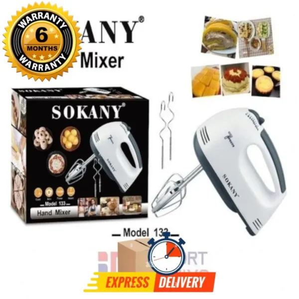 Sokany Hand Mixer 133 - Image 7