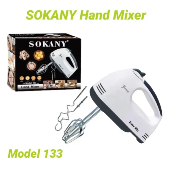 Sokany Hand Mixer 133 - Image 3