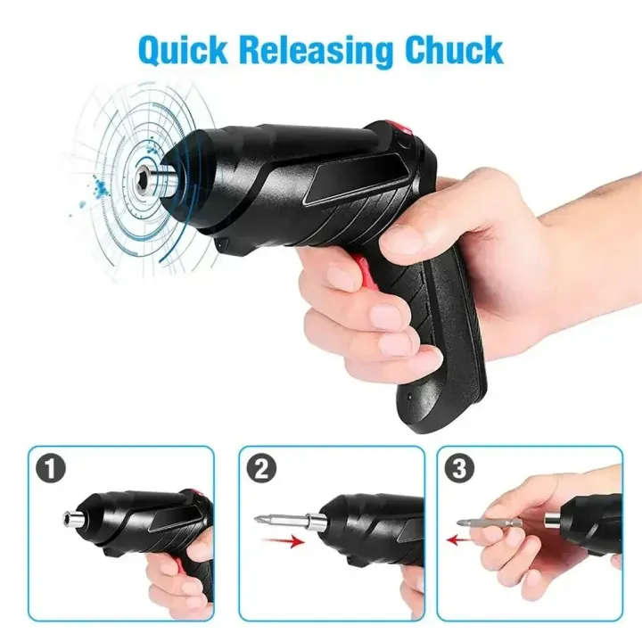 47 pcs Cordless Screwdriver Set - Image 4