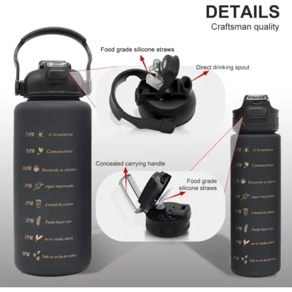 Sports 3 in 1 Water Bottle - Image 3