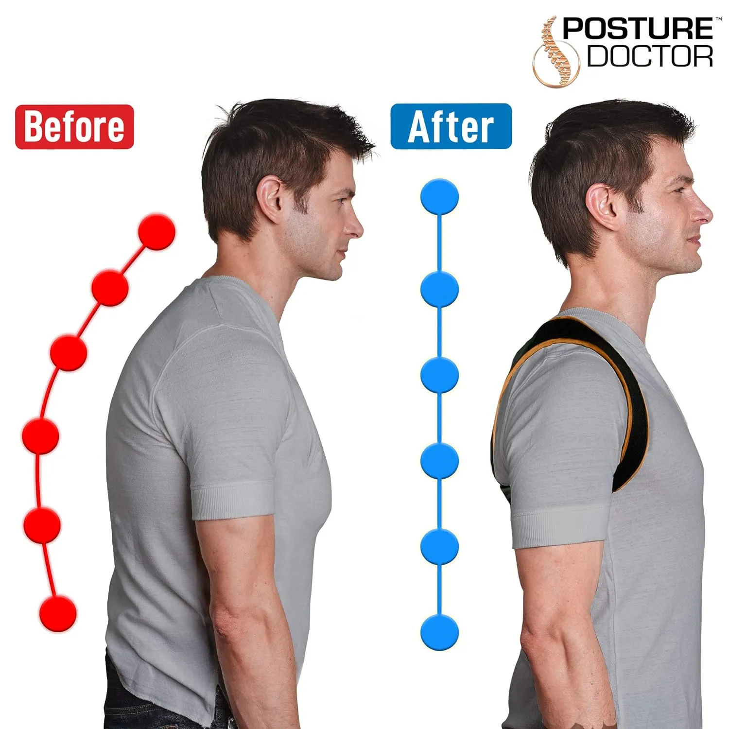 Posture Doctor Belt Adjustable - Posture Corrector - Image 3